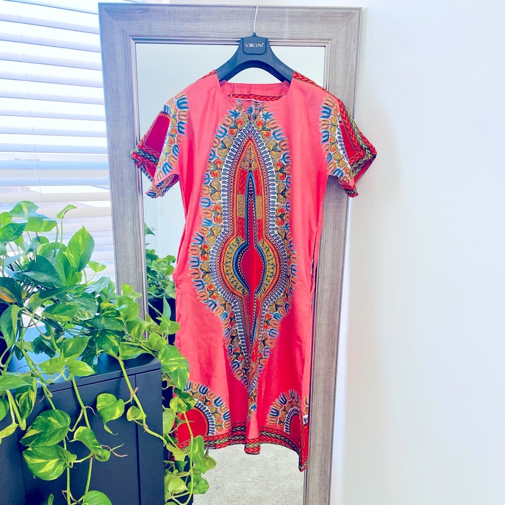 African Print Dress